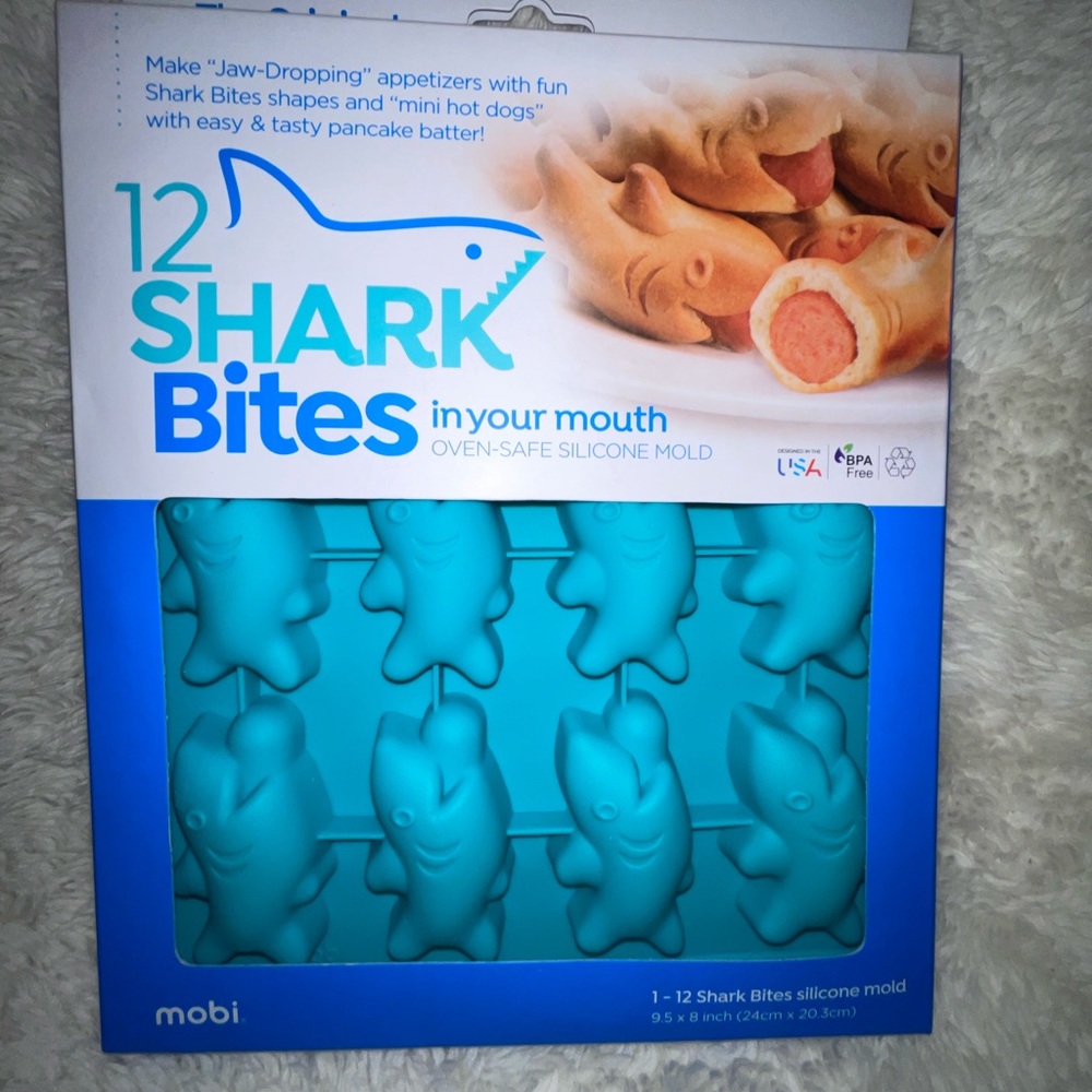 🤿Baby Shark Do do do SILICONE MOLD Mini HOTDOG